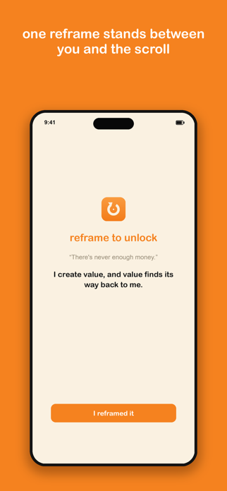 Reframe: App Blocker Screenshot 2 of 6