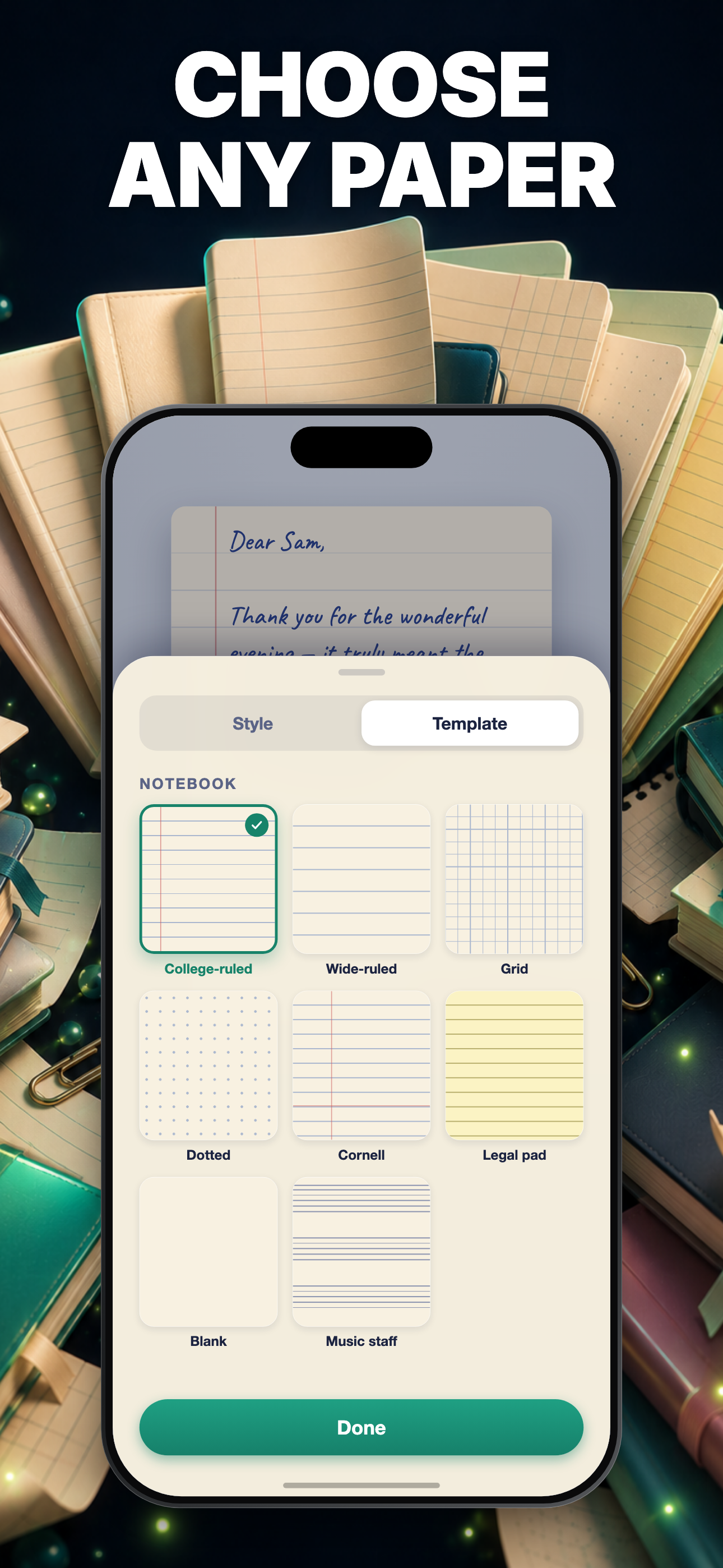 Handwrite: Notes & Letters screenshot 5