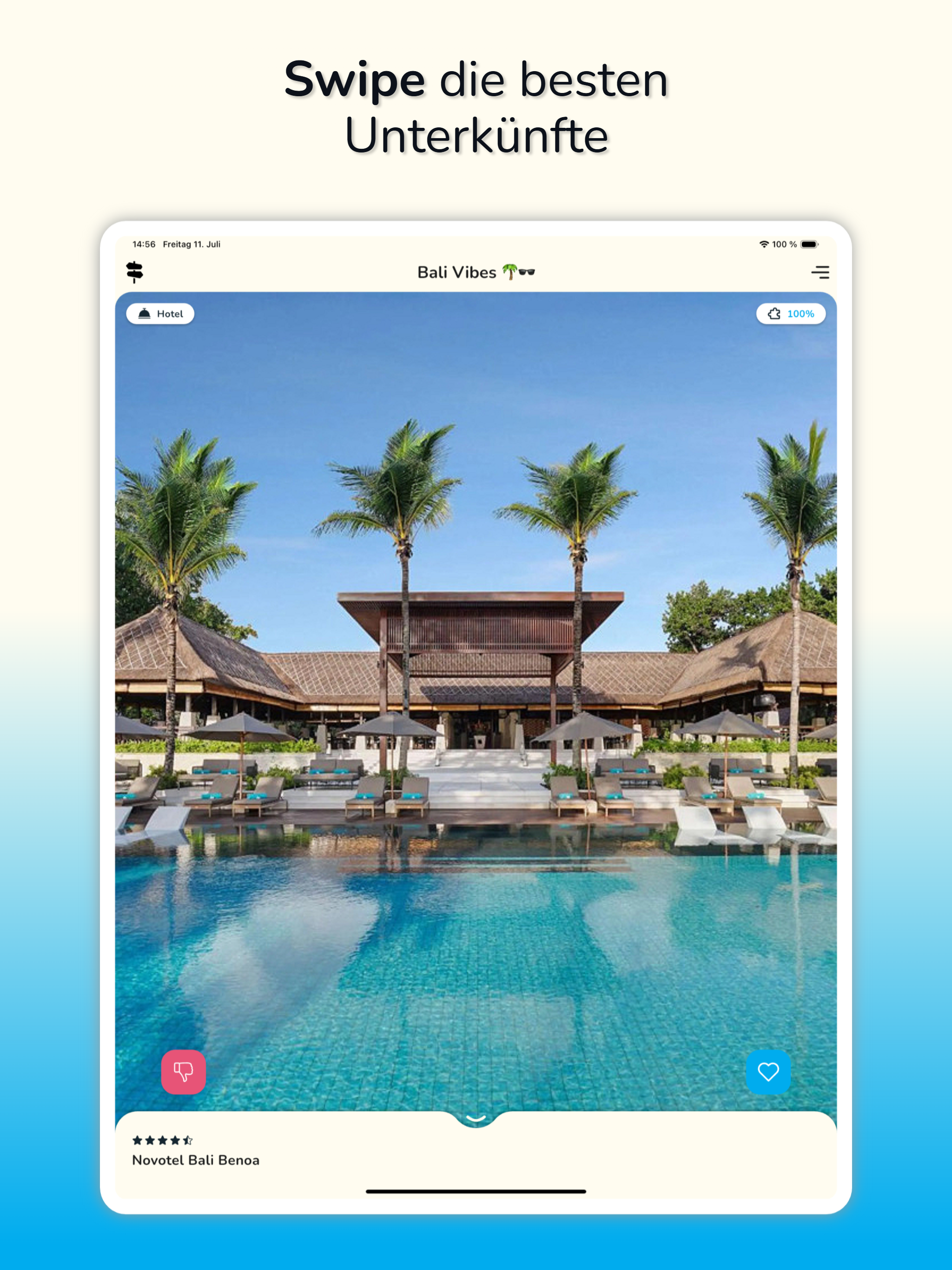 Yourny: Hotels swipen & buchen screenshot 15