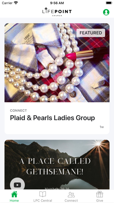 LifePoint Church Muncie iPhone screenshot 1 - Lifestyle app