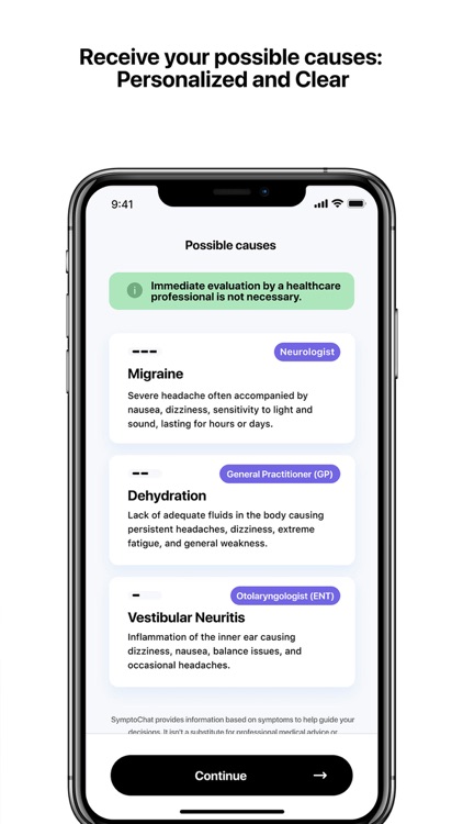 SymptoChat – AI Health Support screenshot-4