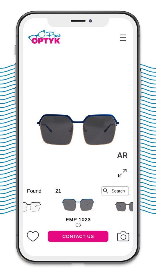 #3. Pani Optyk (iOS) 由: AR-Labs.io