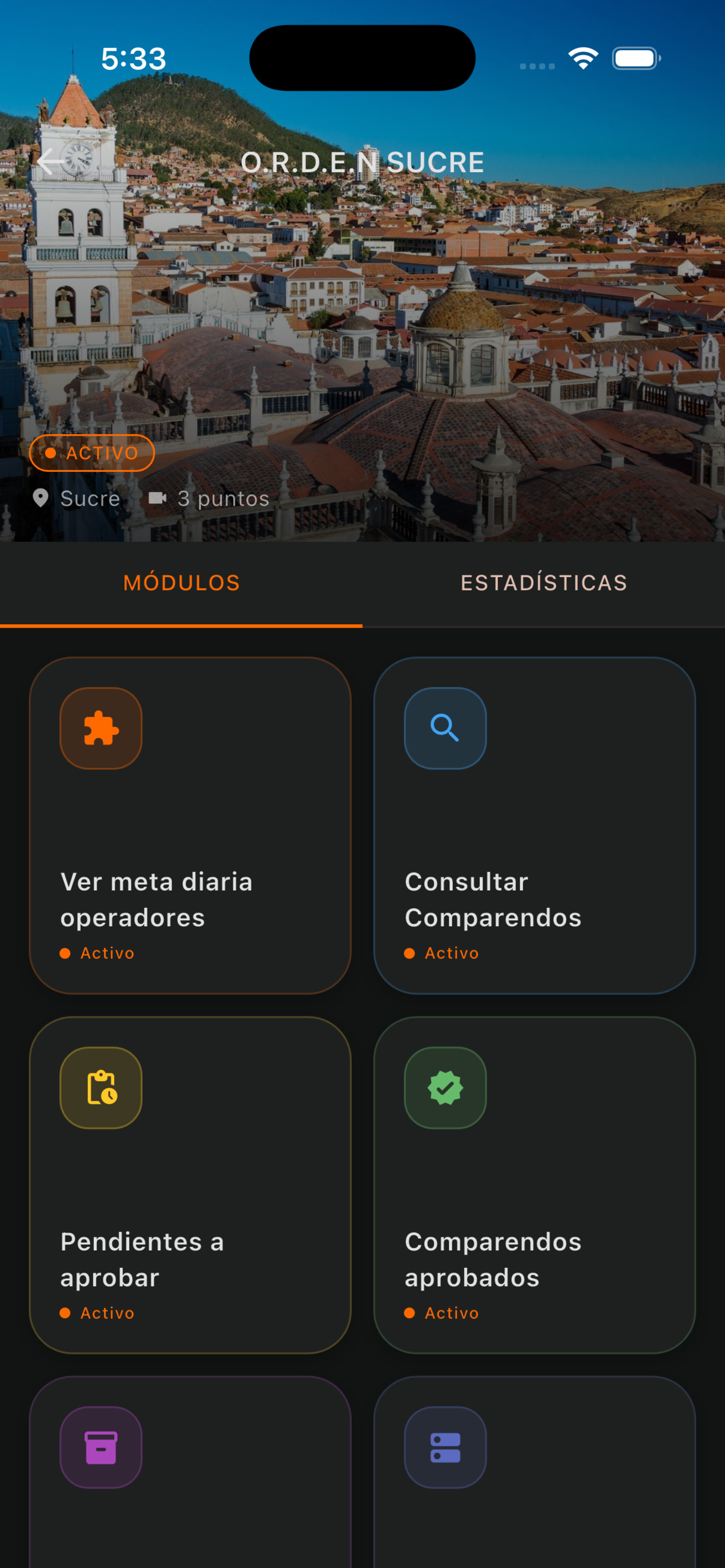 ORDEN Admin screenshot 3