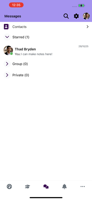Warwick Moodle Screenshot 4 of 5