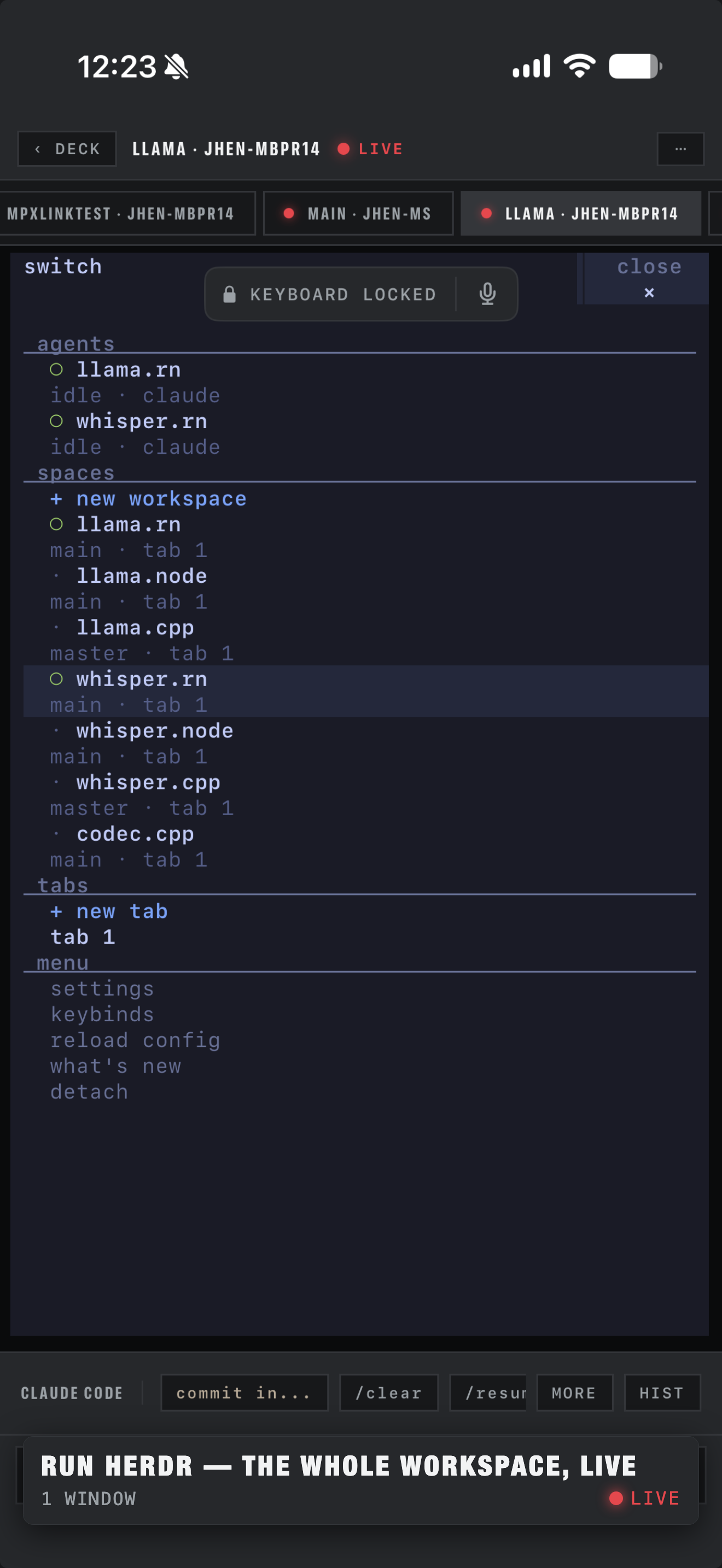 Multiplex — SSH tmux Terminal screenshot 4