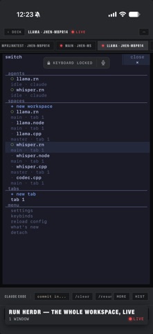 Multiplex — SSH tmux Terminal 스크린샷 4