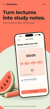 MelonNote - AI Note Taker screenshot 1