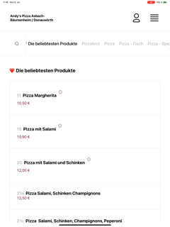 Andy's Pizza Asbach-Bäumenheim screenshot 14