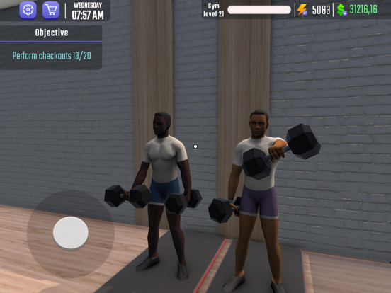 Fitness Gym Simulator Fit 3Dのおすすめ画像1