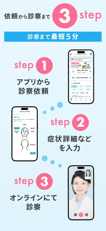 みてねコールドクター オンライン診療アプリ screenshot 4 of 7