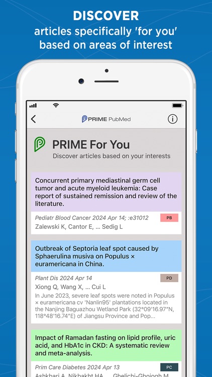 Prime: PubMed Journals & Tools