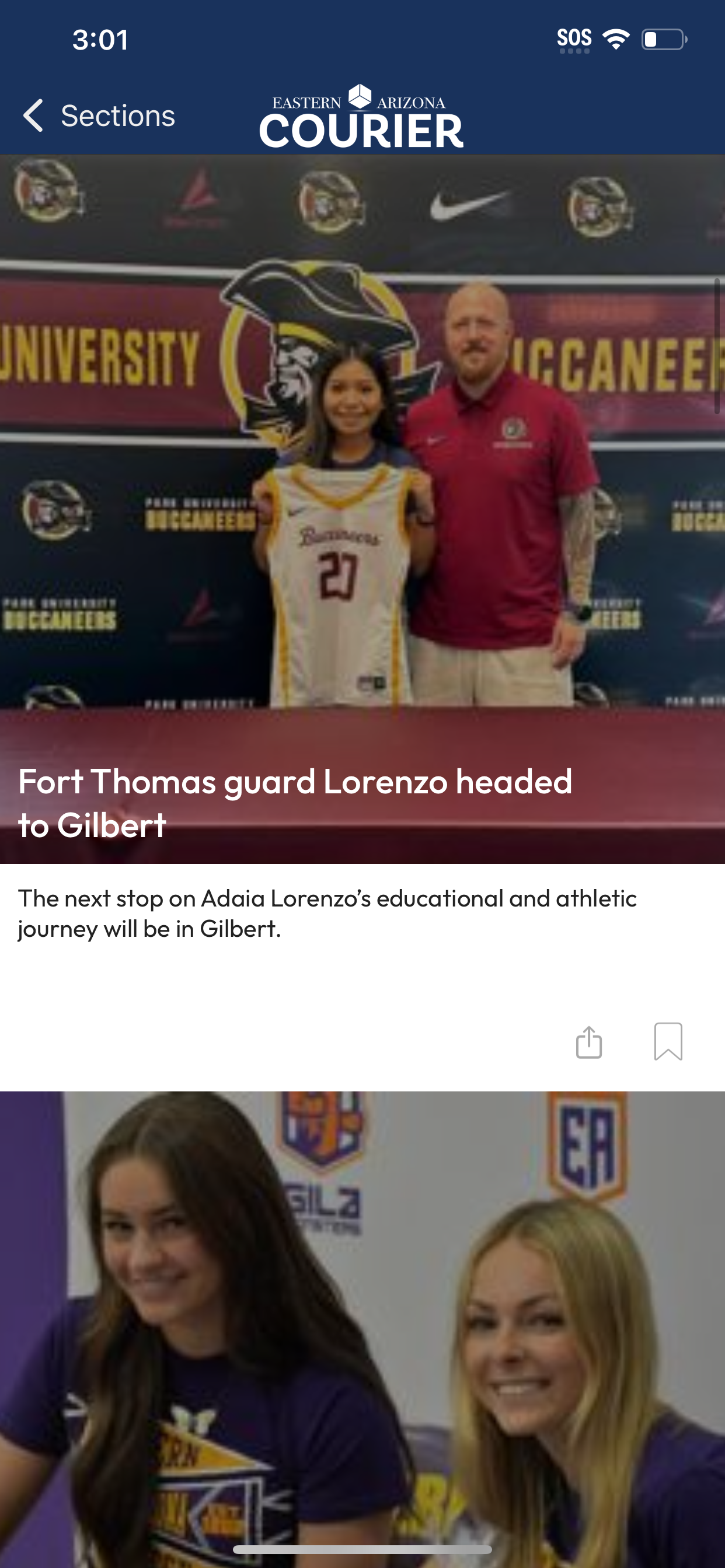 Eastern Arizona Courier screenshot 4