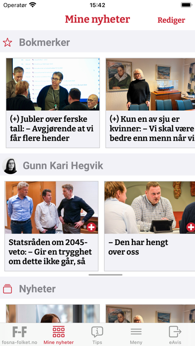 Fosna-Folket Nyheter Screenshot
