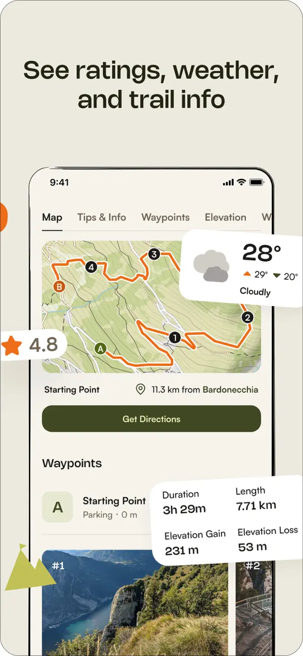 komoot - hike, bike & run Screenshot 4