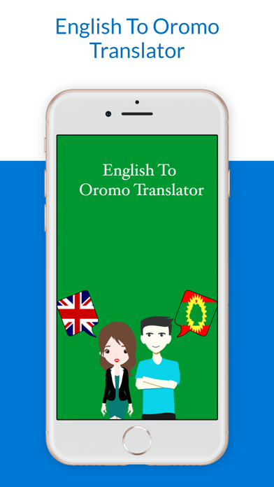 English To Oromo Translator iPhone screenshot 1 - Education app