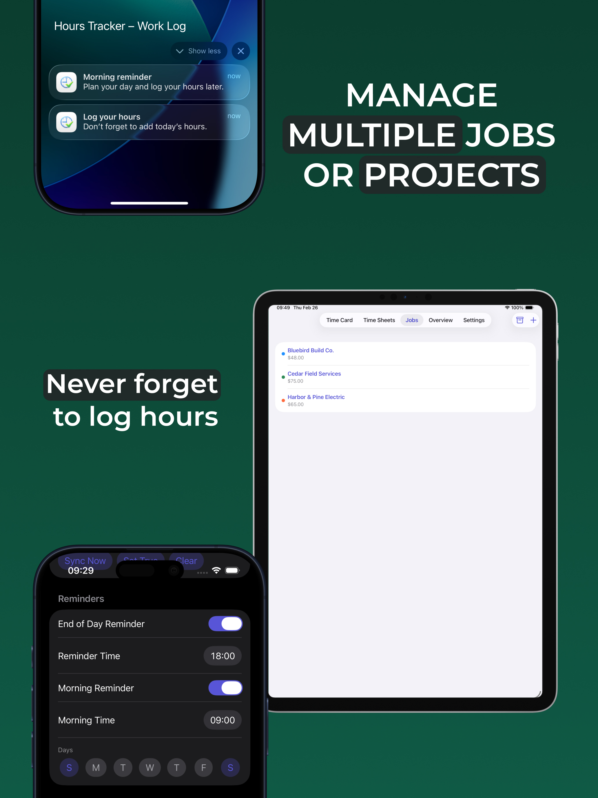 Hours Tracker – Timesheet screenshot 13
