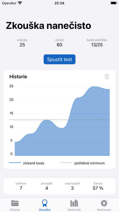 Testy pro rybáře Screenshot