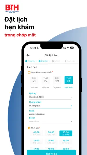 Bệnh viện Truyền máu Huyết học screenshot 1