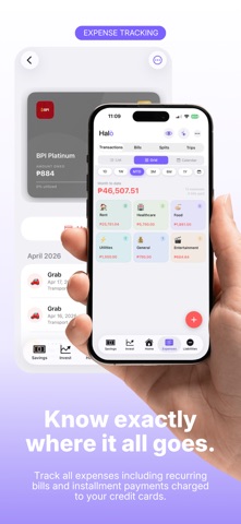 Halo - Budget & Bills Tracker App Store preview screenshot 6
