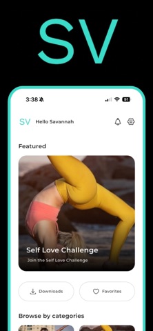 Susie Vanessa Yoga iPhone screenshot