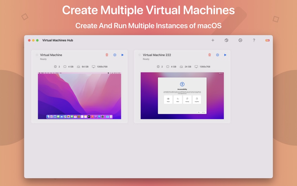Virtual Machines Hub - 1.8.5 - (macOS)