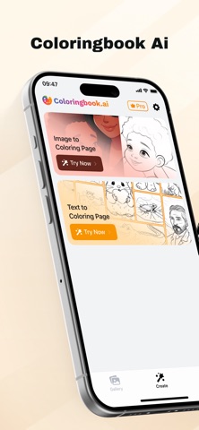 ColoringBook AI Generator Screenshot 1 of 6