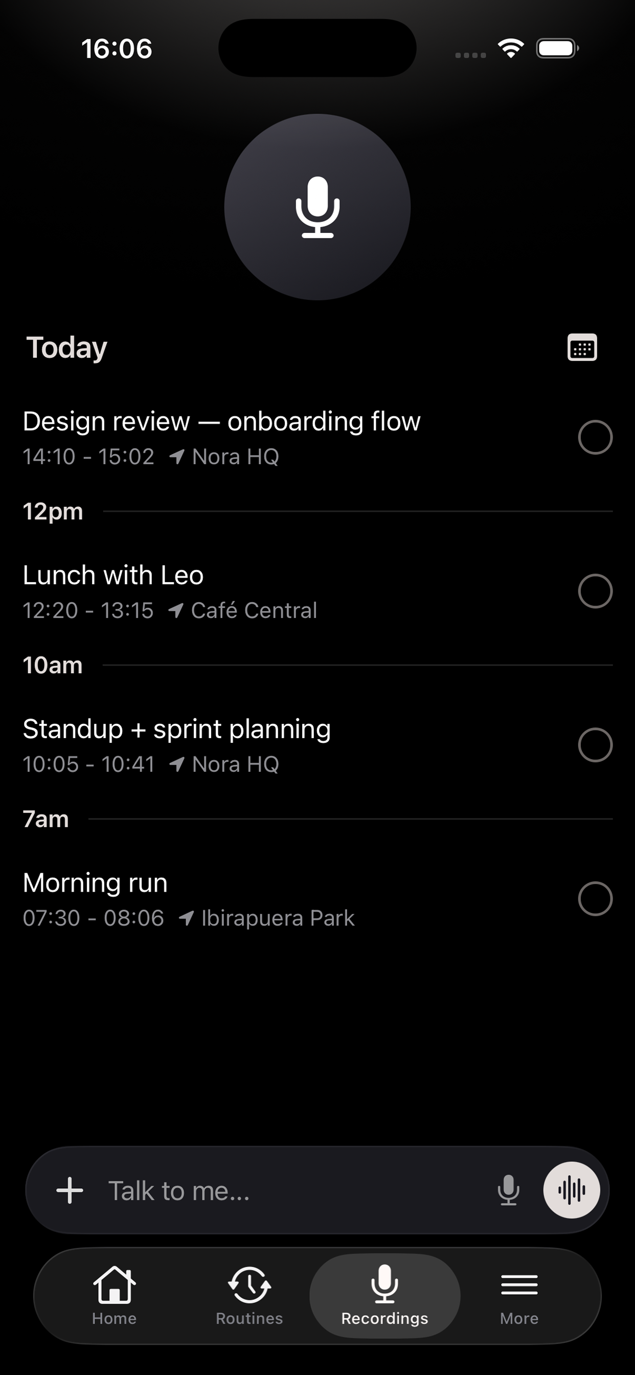 Nora AI Assistant screenshot 4