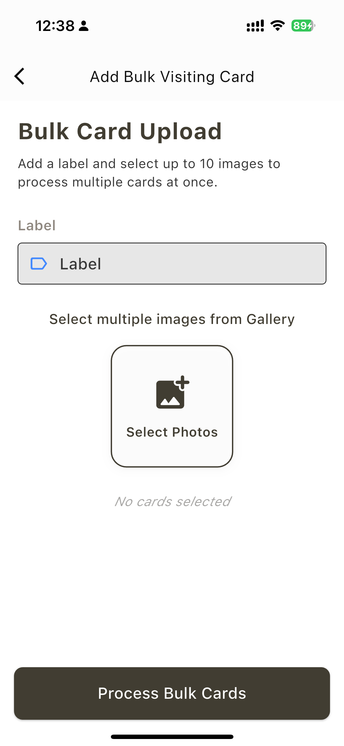 Visiting Card Scanner - Covly screenshot 4