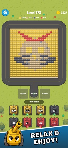 Tank Flow: Puzzle Blast screenshot
