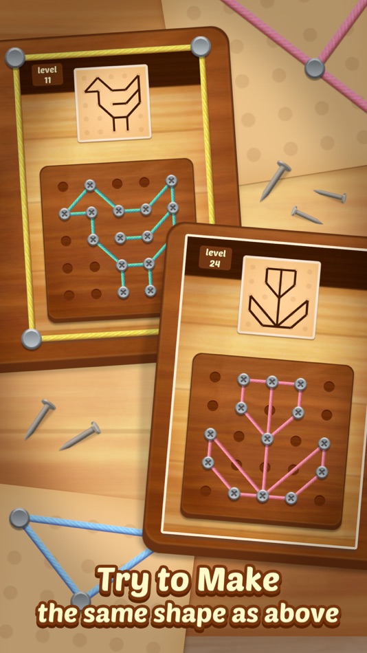 #4. Line Puzzle: String Art (iOS) Av: BitMango, Inc.
