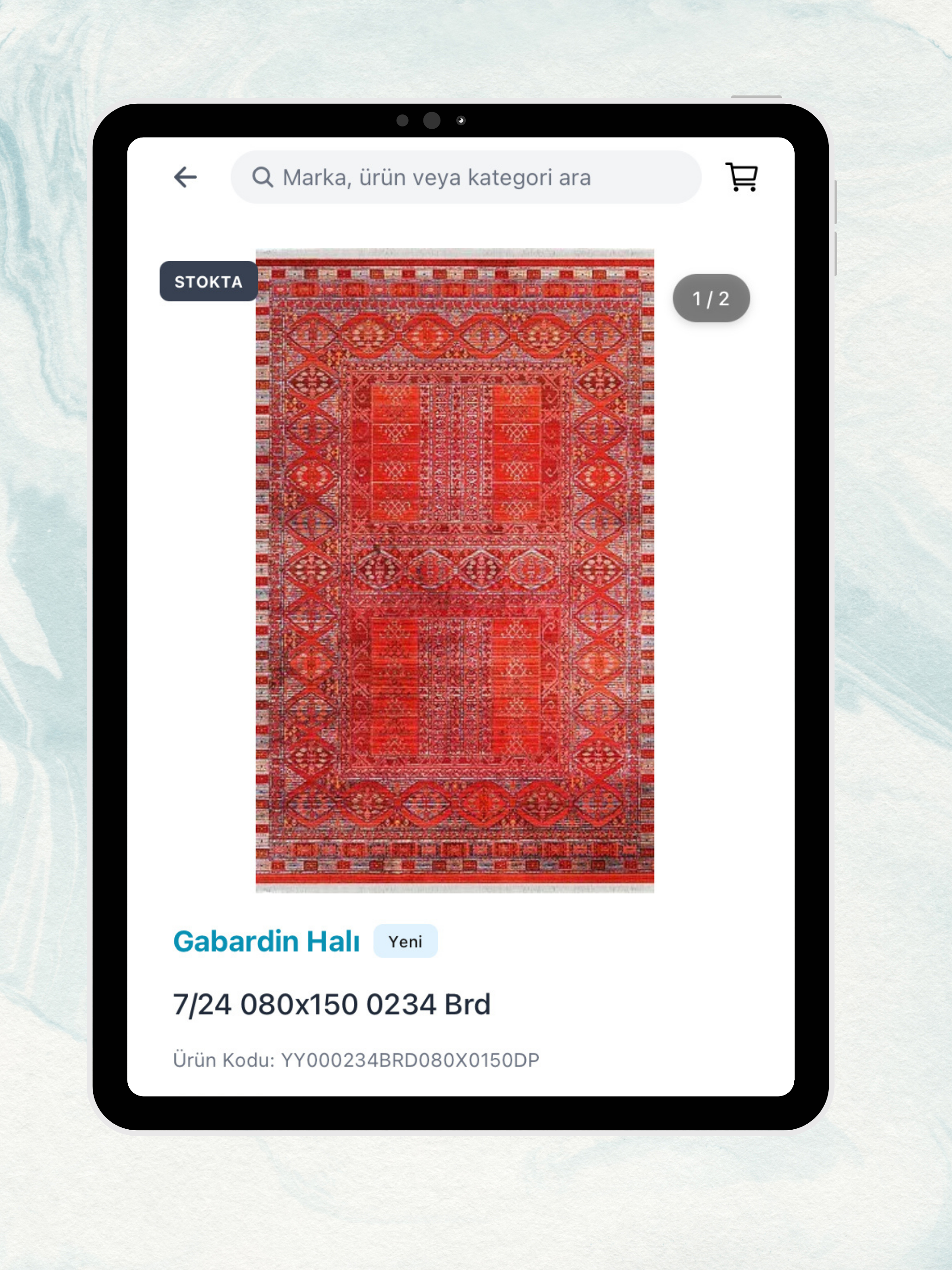 Gabardin Halı B2B screenshot 7