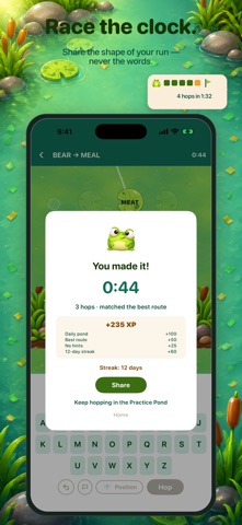 Lily Hopper: Word Ladder Screenshot 5 of 6