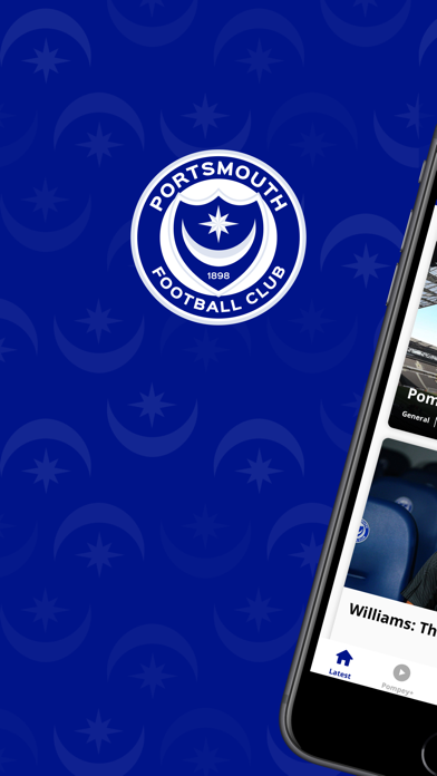 Portsmouth FC iPhone screenshot 1 - Sports app