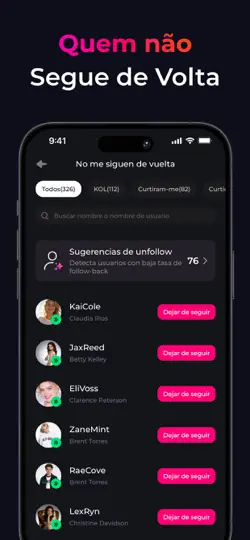 Captura de pantalla de Reports+ For Followers Tracker en iPhone 2