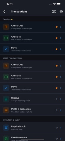 Smartx HUB Asset Tracking screenshot