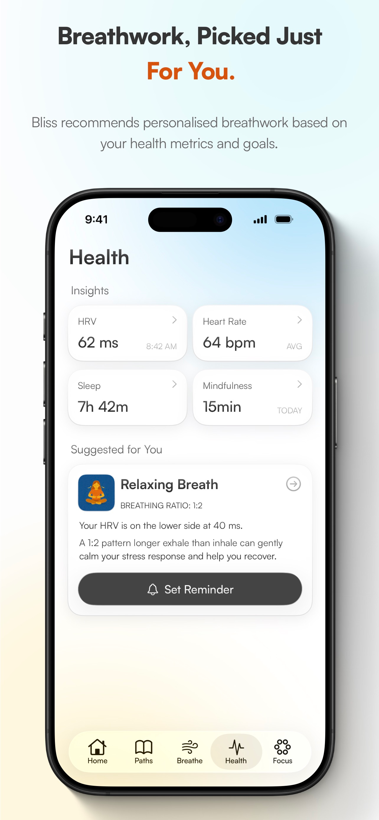 GetBliss: Breathwork+AppBlock screenshot 7