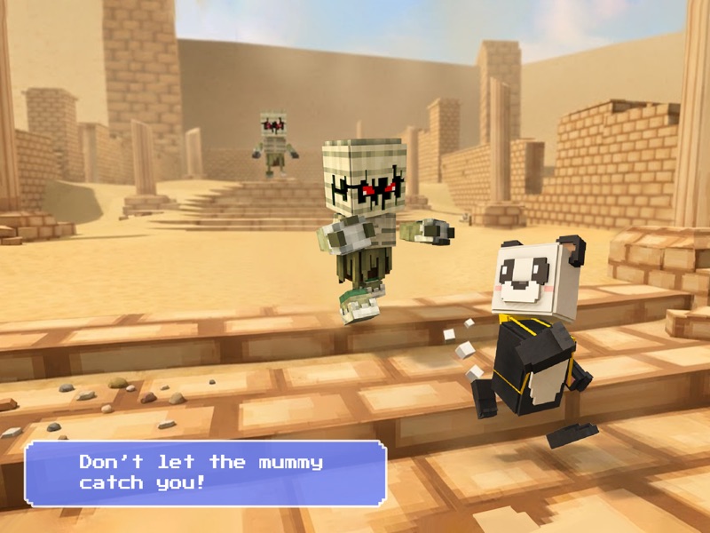 Blocky Quest: 3D Platformer official gameplay screenshot 2