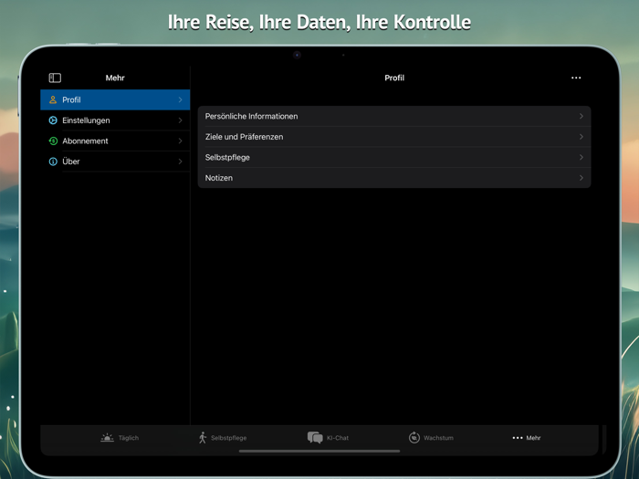 KI Geist Mentale Gesundheit