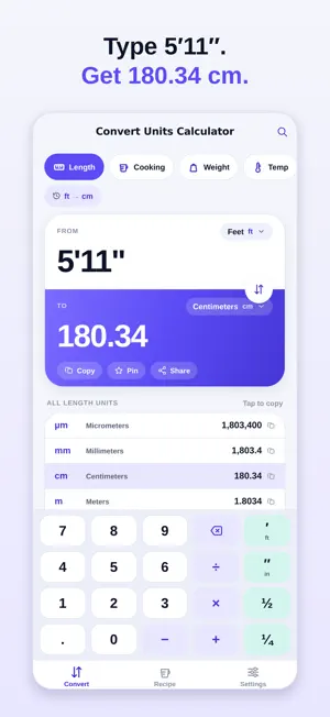 Convert Units Calculator screenshot 4