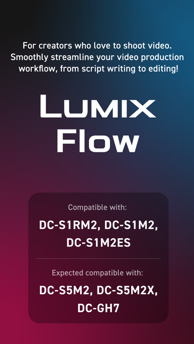 Panasonic LUMIX Flow Screenshot