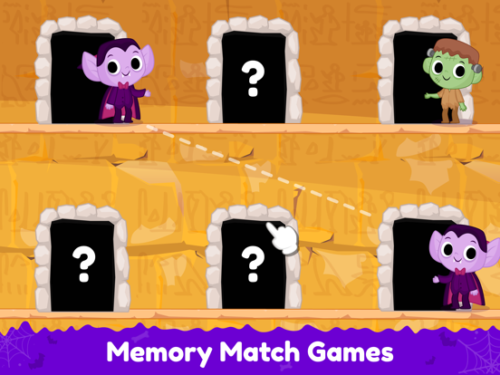 Toddler Games Spooky Halloween iPad screenshot 4 - Education app