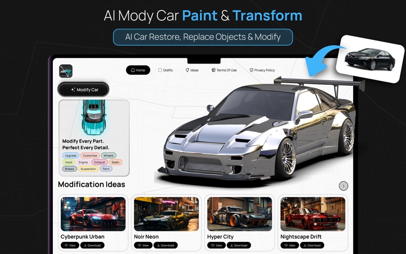 AI Car Modifications: Mody Car screenshot