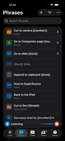 Action Phrase - Voice Control Screenshot 2 of 10