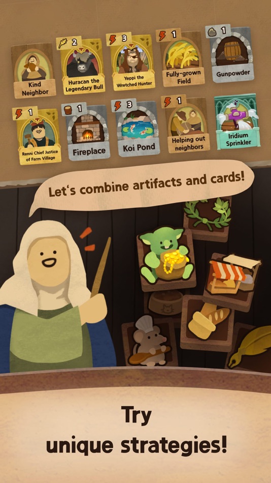 #7. Harvest101: Farming Card Game (iOS) Podle: banjihagames Co.,Ltd.