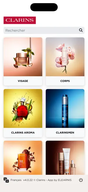 Clarins Product Library screenshot 3