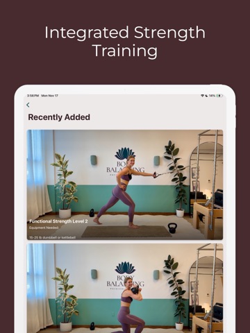 Body Balancing - Online iPad screenshot