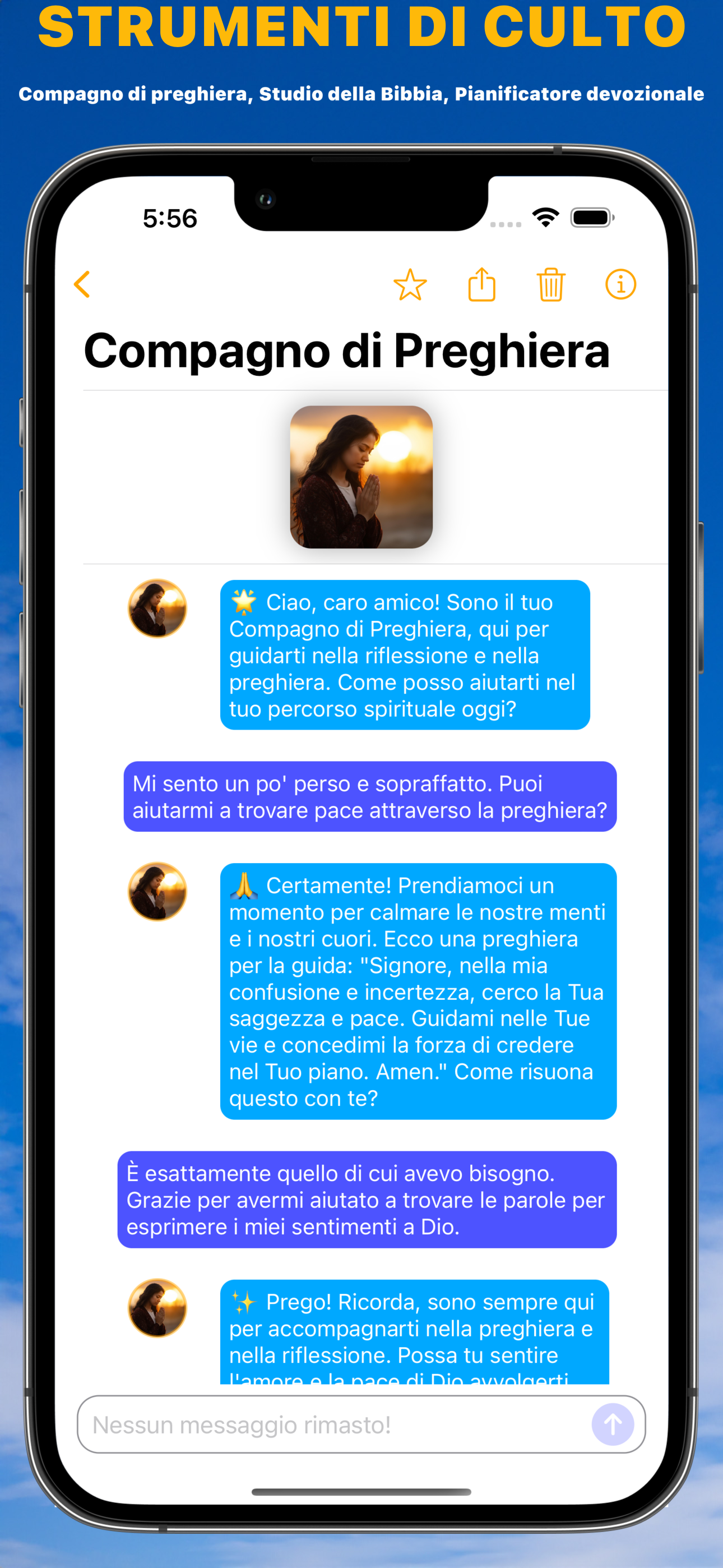 Testo con Gesù