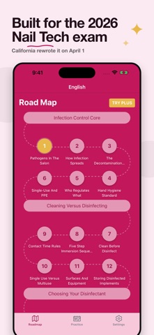 Nails Exam: Nail Tech Prep iPhone screenshot