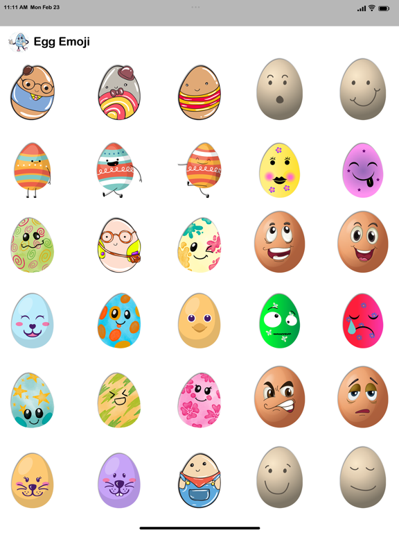 Screenshot #5 pour Egg Emojis