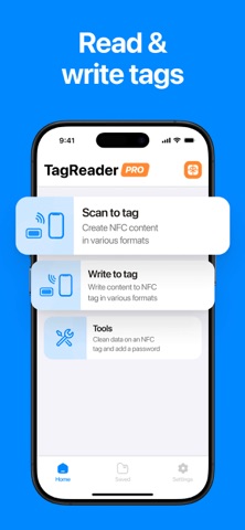 NFC Tools: Tag Reader, Writer Screenshot 2 of 8